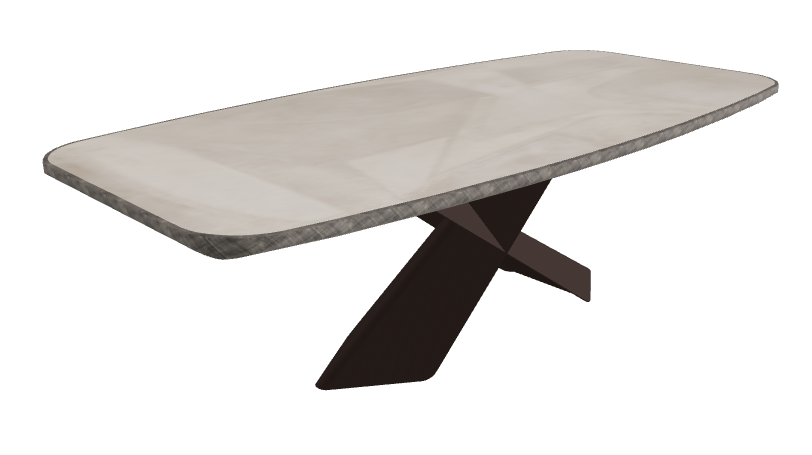 Luxor_Bronze Embossed_Brushed Grey