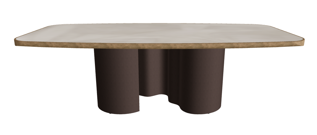 240x120x75h Barrel Shaped_Luxor_Bronze Embossed_Brushed Bronze