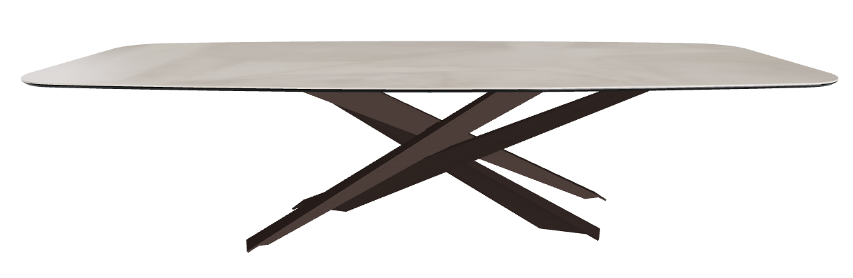 300x120x74.5h Barrel Shaped_Luxor_Bronze Embossed