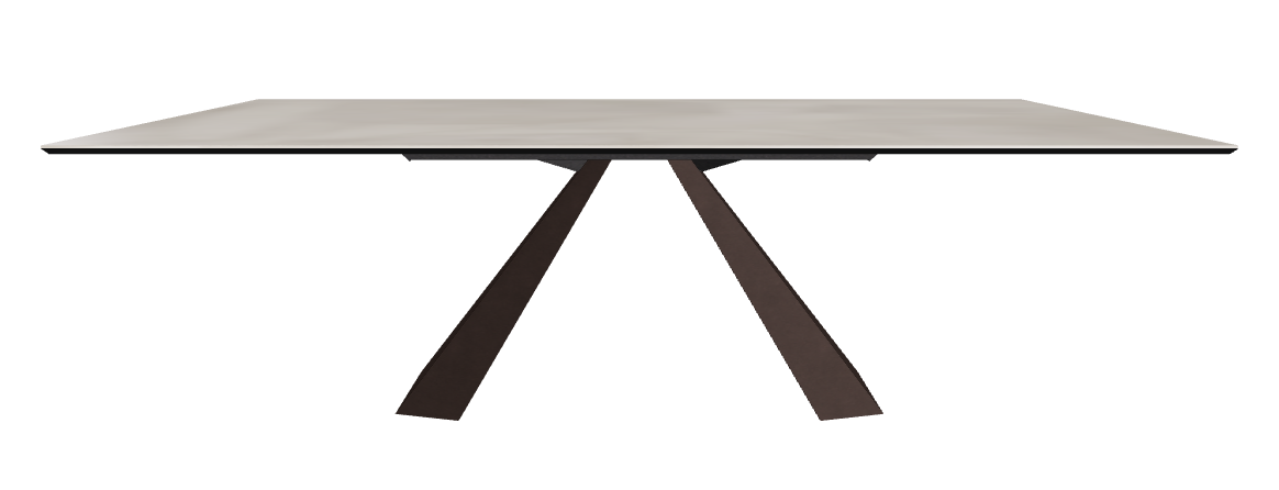 240x120x73h Rectangle Shaped_Luxor_Bronze Embossed