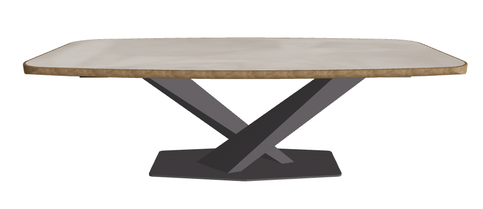 Luxor_Graphite Embossed_Brushed Bronze