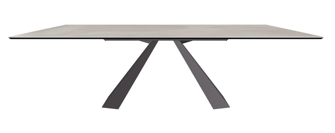 240x120x73h Rectangle Shaped_Luxor_Graphite Embossed