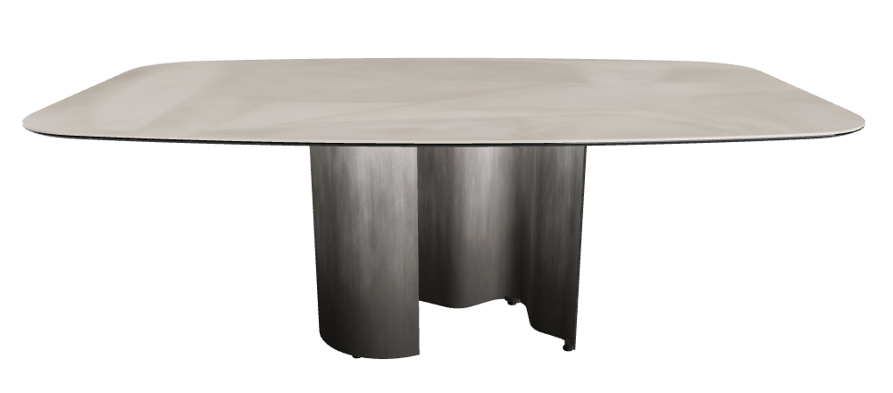 200x120x74h Barrel Shaped_Luxor_Oxy Grey