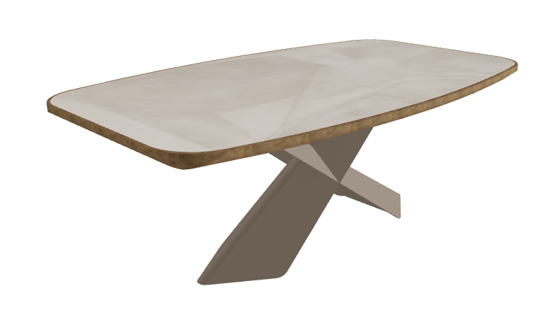 Luxor_Titanium Embossed_Brushed Bronze