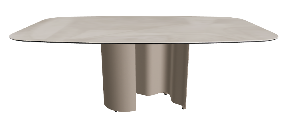 200x120x74h Barrel Shaped_Luxor_Titanium Embossed