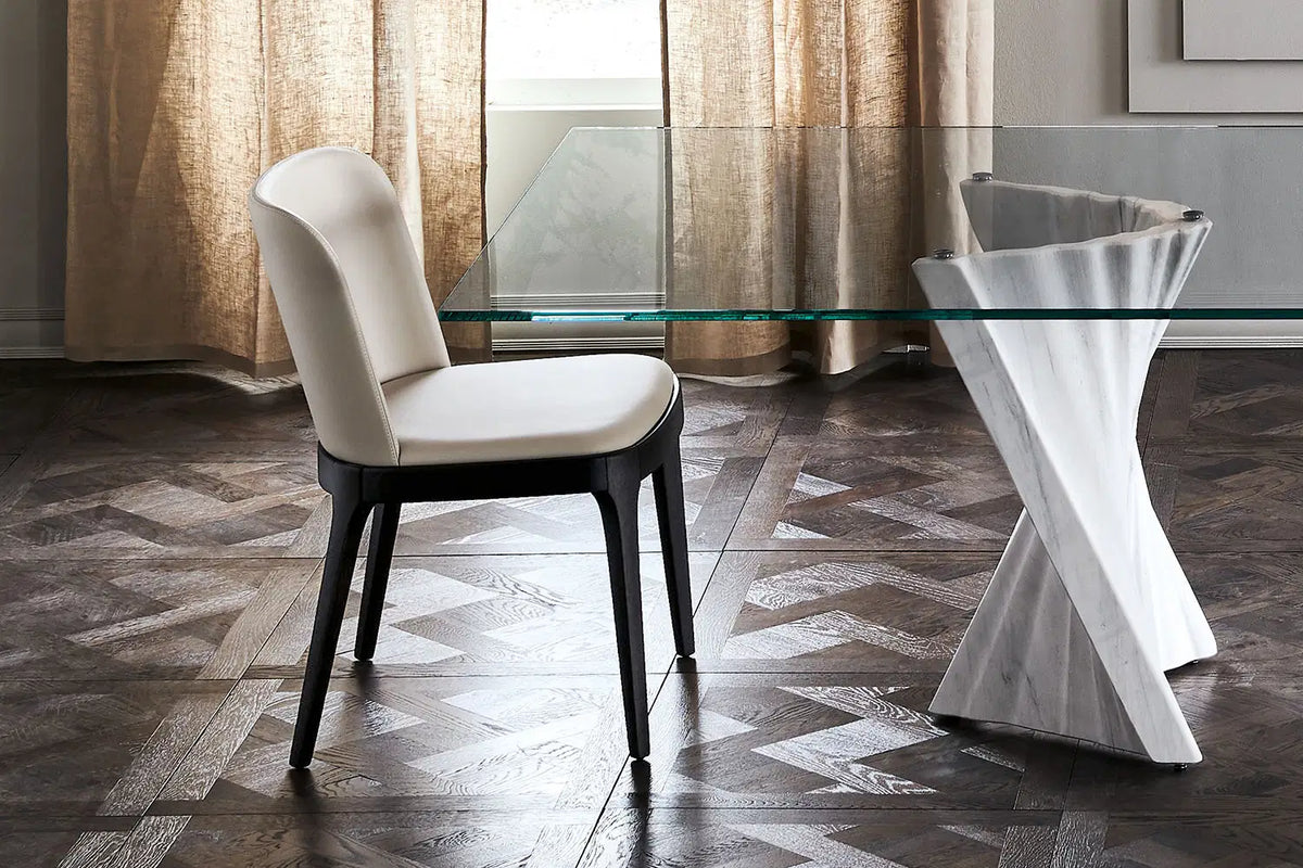 Cattelan Italia Magda Dining Chair – Soft Leather & Glove Soft Leather