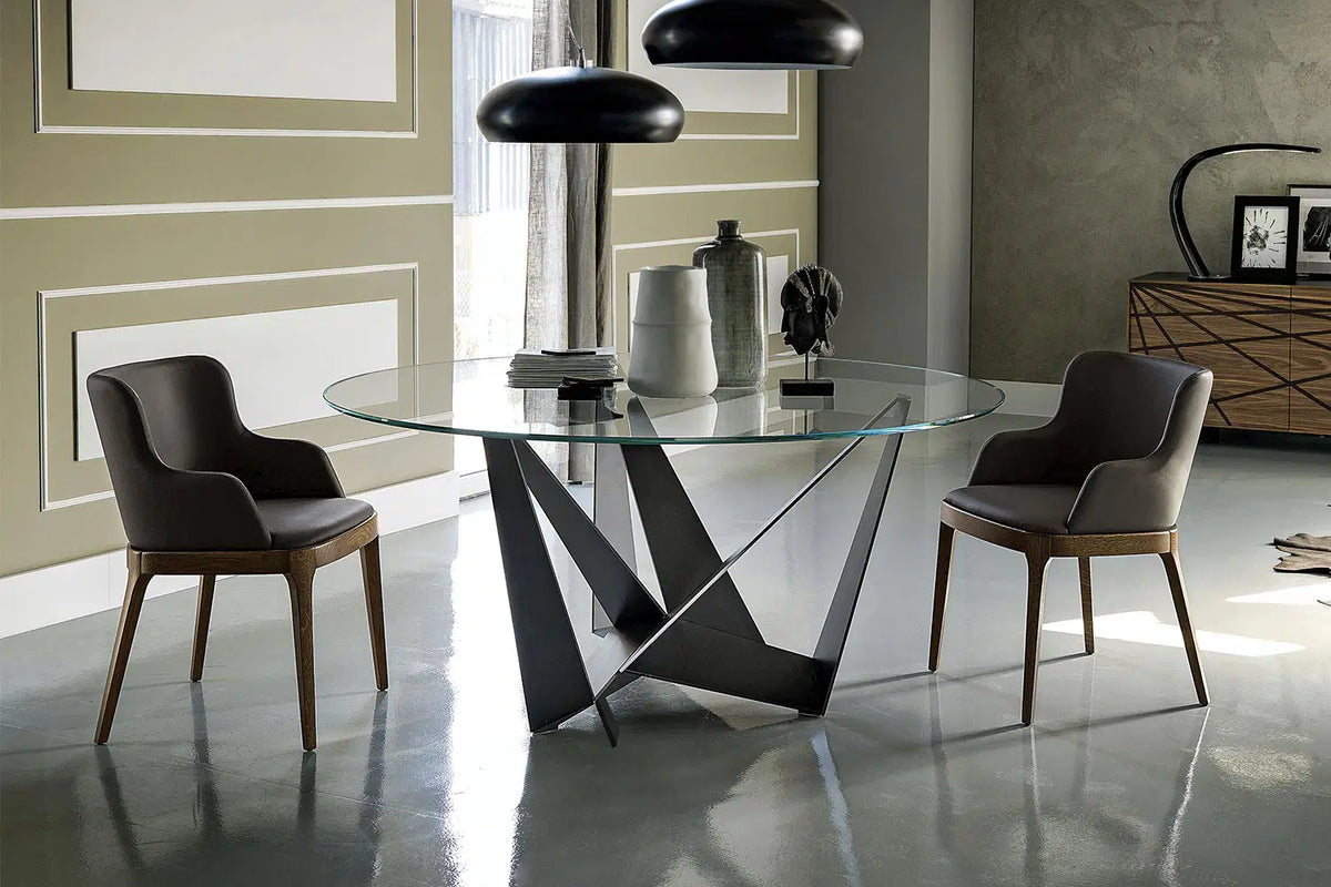 Cattelan Italia Magda Dining Armchair – Soft Leather & Glove Soft Leather