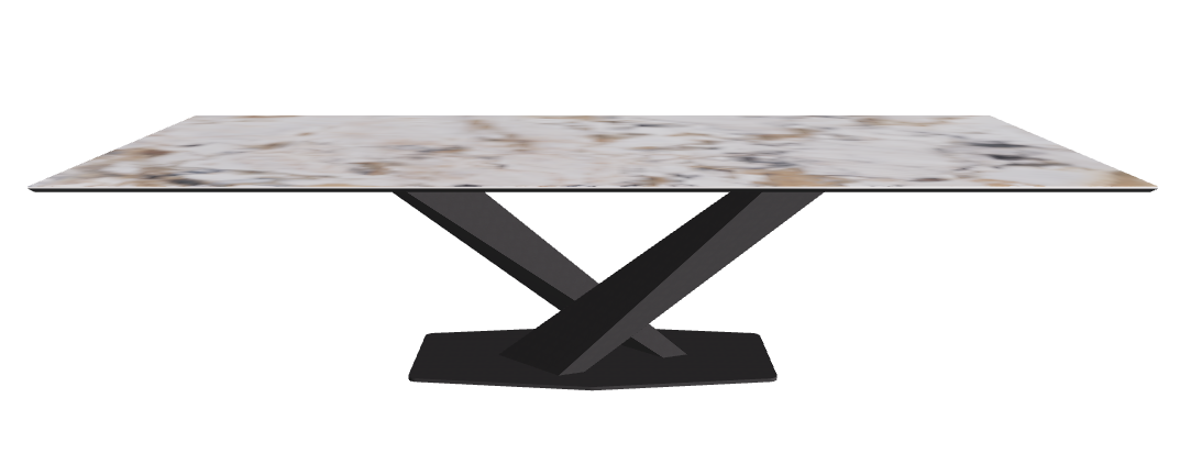Cattelan Italia Stratos Keramik Rectangular Dining Table – 300x120x75h