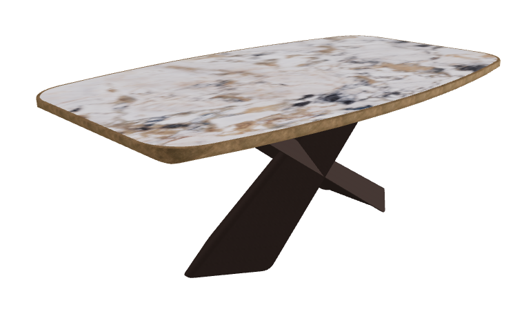 Makalu_Bronze Embossed_Brushed Bronze