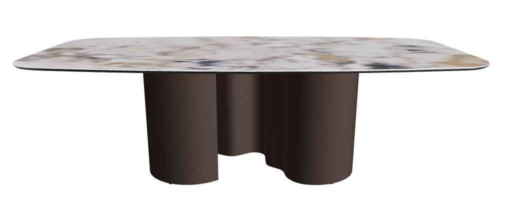 240x120x74h Barrel Shaped_Makalu_Bronze Embossed