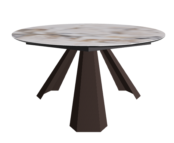 Diameter 140 x Height 73 cm_Makalu_Bronze Embossed