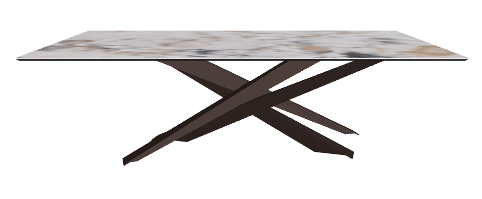 240x120x74.5h Rectangle Shaped_Makalu_Bronze Embossed