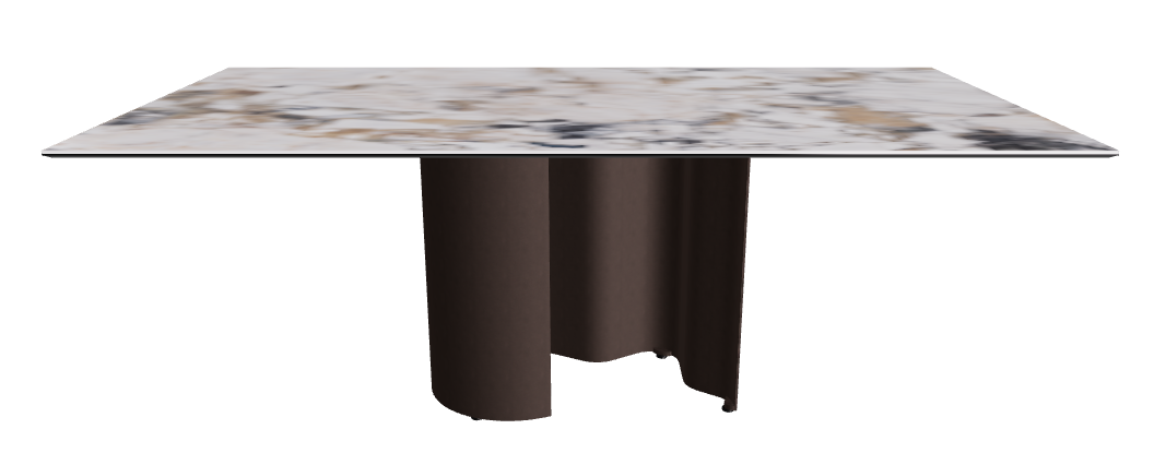 200x106x74h Rectangle Shaped_Makalu_Bronze Embossed