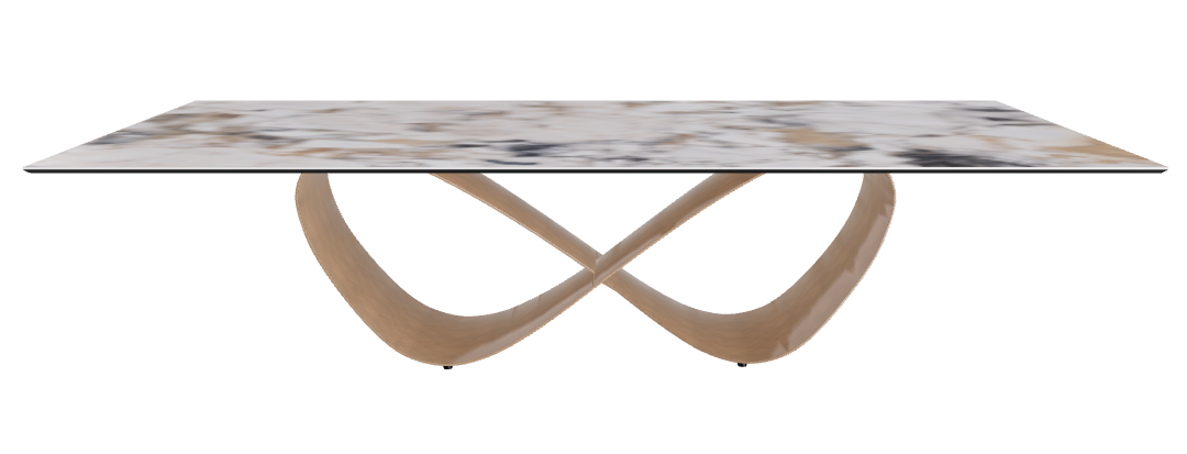 300x120x75h Rectangle Shaped_Makalu_Brushed Bronze