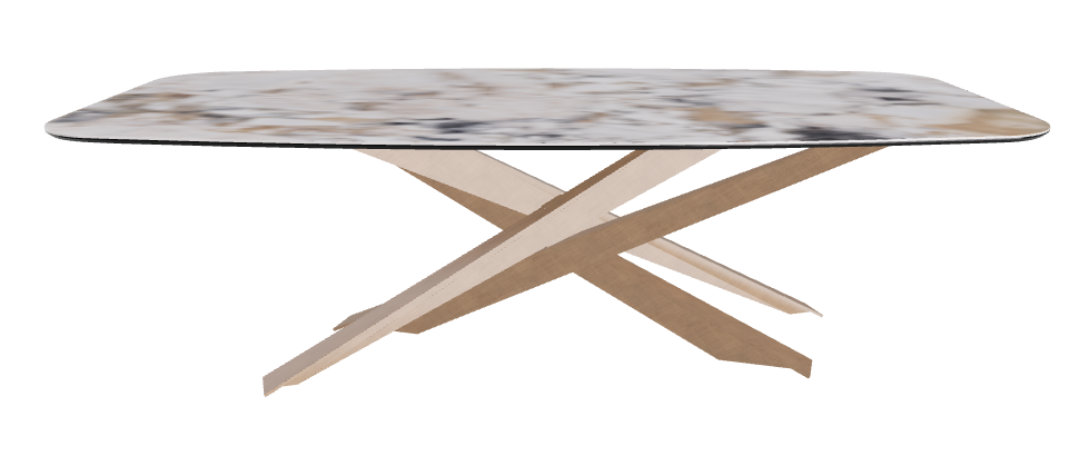 240x120x74.5h Barrel Shaped_Makalu_Brushed Bronze