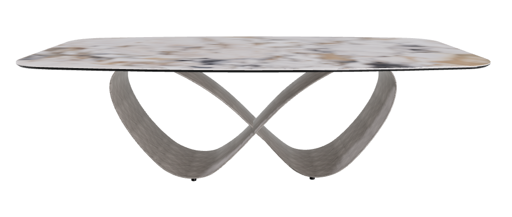 240x120x74h Barrel Shaped_Makalu_Brushed Grey