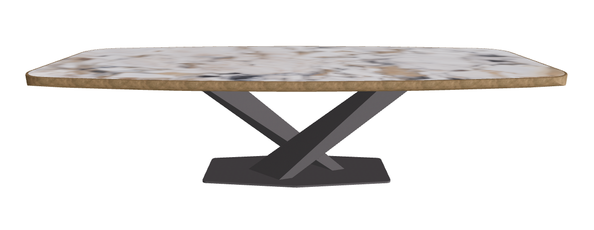 Makalu_Graphite Embossed_Brushed Bronze