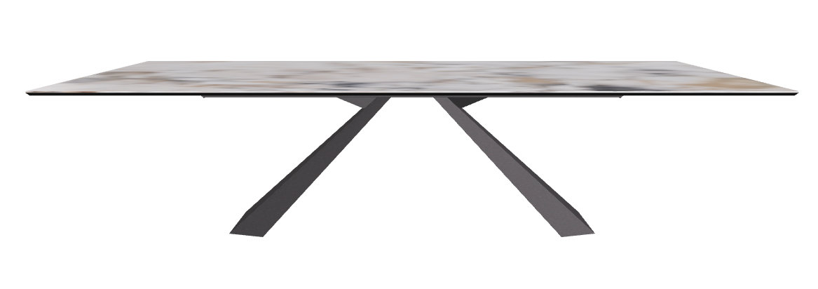 300x120x73h Rectangle Shaped_Makalu_Graphite Embossed