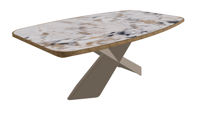 Makalu_Titanium Embossed_Brushed Bronze