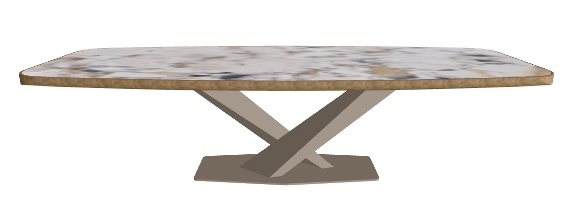 Makalu_Titanium Embossed_Brushed Bronze