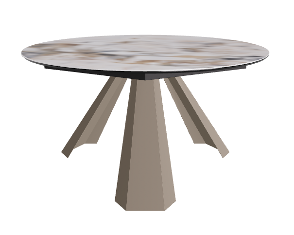 Diameter 140 x Height 73 cm_Makalu_Titanium Embossed