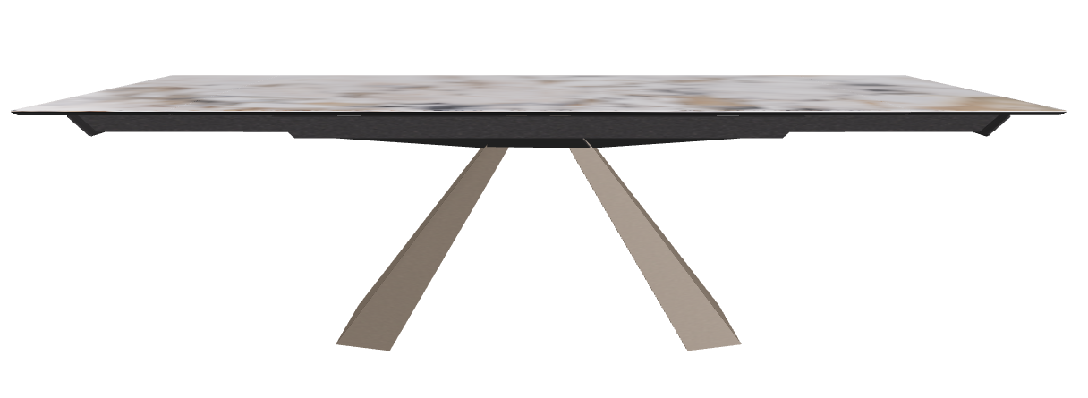 182/258x90x75h Rectangle Shaped_Makalu_Titanium Embossed