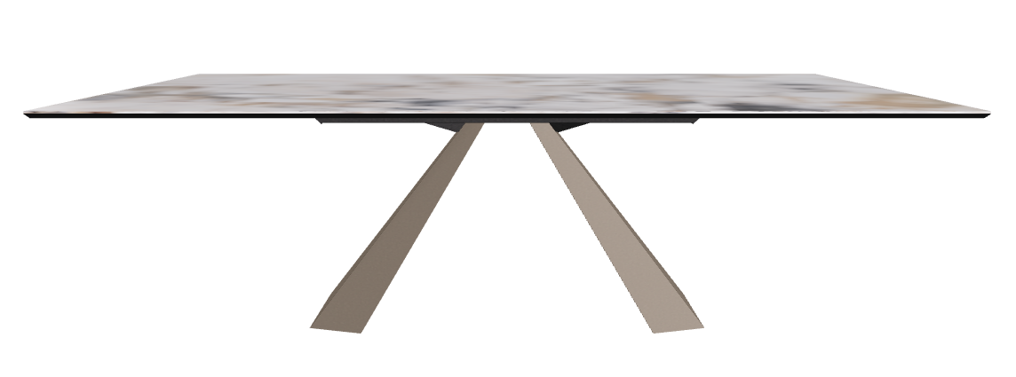 240x120x73h Rectangle Shaped_Makalu_Titanium Embossed