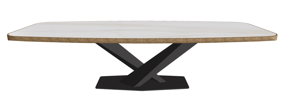 Matt Golden Calacatta_Black Embossed_Brushed Bronze