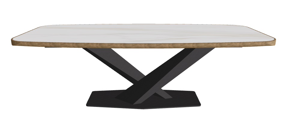 Matt Golden Calacatta_Black Embossed_Brushed Bronze