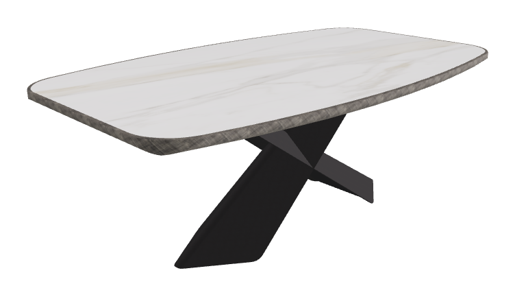 Matt Golden Calacatta_Black Embossed_Brushed Grey