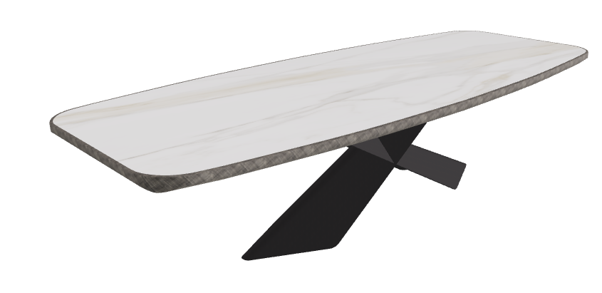 Matt Golden Calacatta_Black Embossed_Brushed Grey