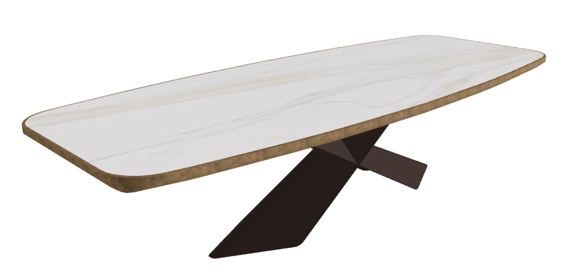 Matt Golden Calacatta_Bronze Embossed_Brushed Bronze