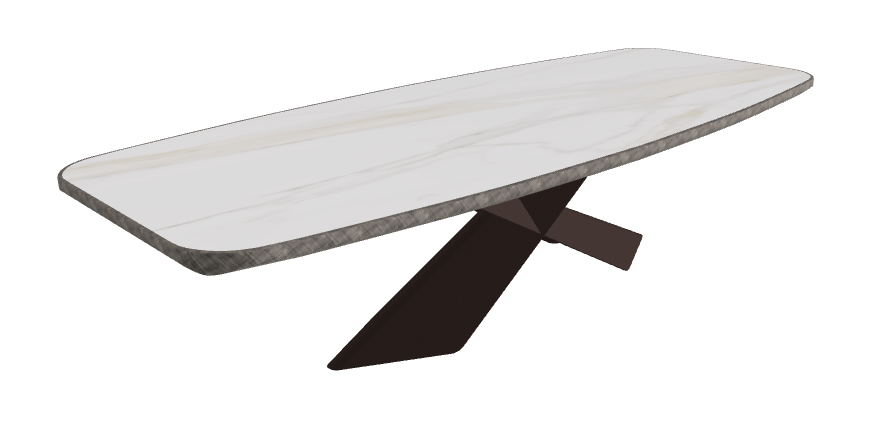 Matt Golden Calacatta_Bronze Embossed_Brushed Grey