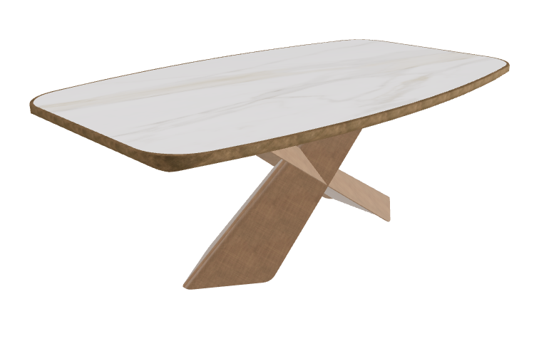 Matt Golden Calacatta_Brushed Bronze_Brushed Bronze