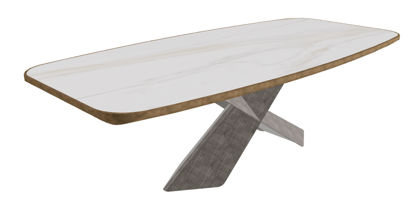 Matt Golden Calacatta_Brushed Grey_Brushed Bronze