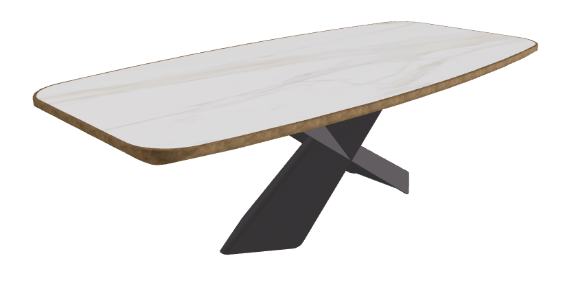 Matt Golden Calacatta_Graphite Embossed_Brushed Bronze