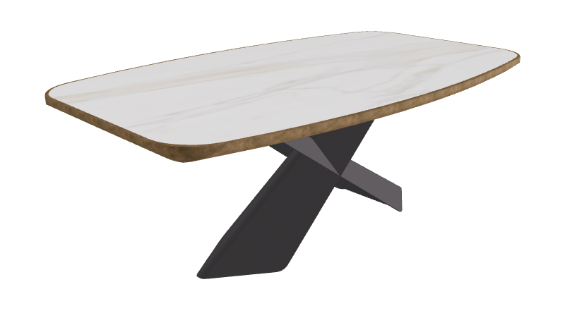 Matt Golden Calacatta_Graphite Embossed_Brushed Bronze