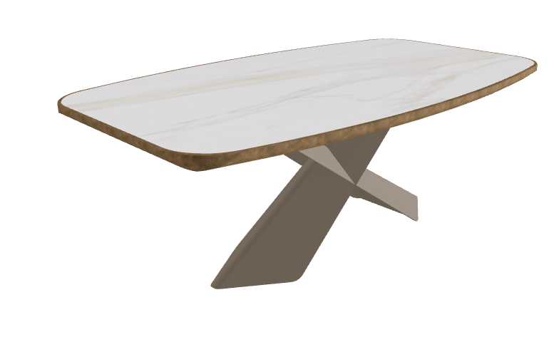 Matt Golden Calacatta_Titanium Embossed_Brushed Bronze