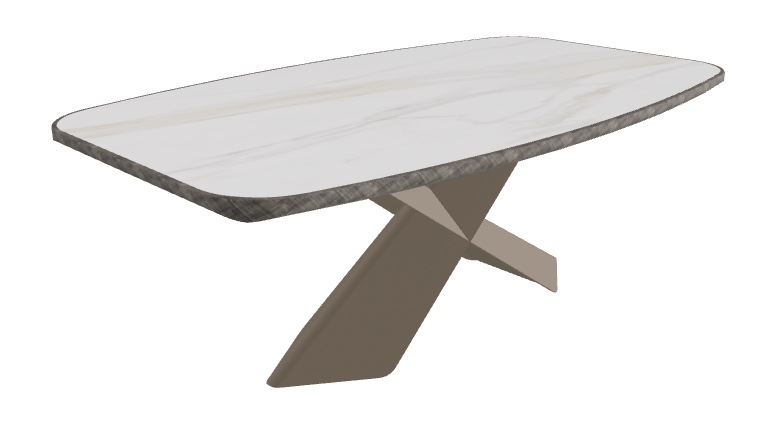 Matt Golden Calacatta_Titanium Embossed_Brushed Grey