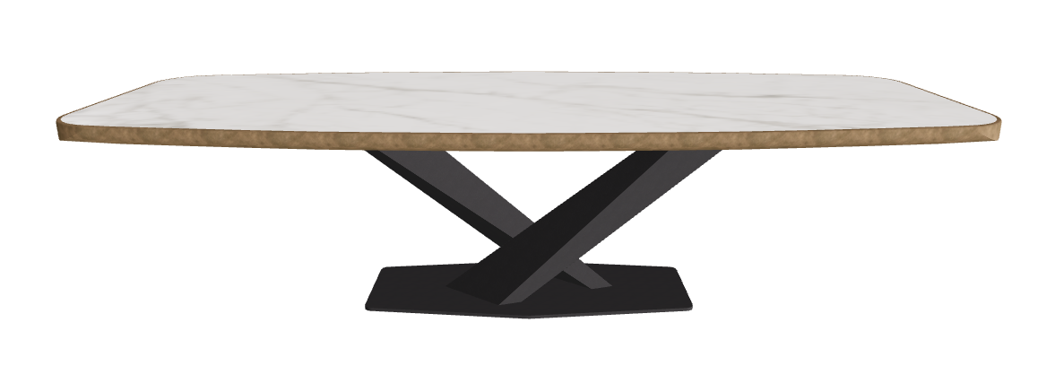 Matt Invisible_Black Embossed_Brushed Bronze