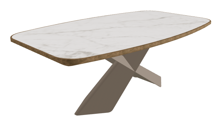 Matt Invisible_Titanium Embossed_Brushed Bronze