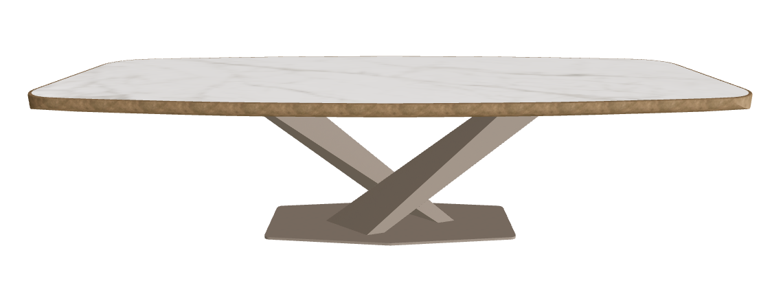 Matt Invisible_Titanium Embossed_Brushed Bronze