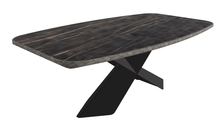 Matt Portoro_Black Embossed_Brushed Grey