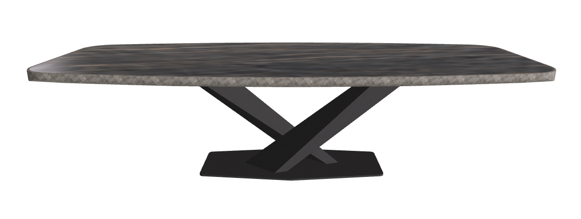 Matt Portoro_Black Embossed_Brushed Grey