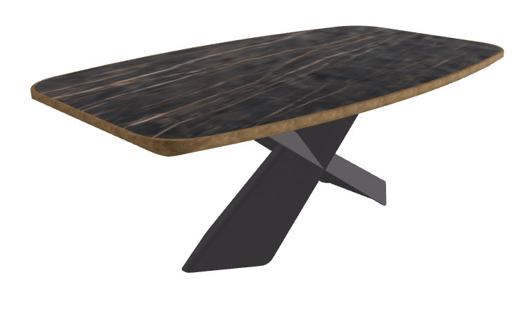 Matt Portoro_Graphite Embossed_Brushed Bronze