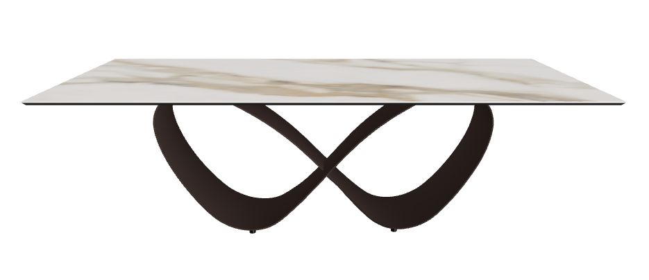 240x120x74h Rectangle Shaped_Matt Borghini Calacatta_Bronze Embossed