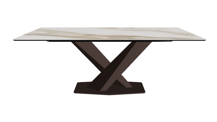 Cattelan Italia Stratos Keramik Rectangular Dining Table – 200×106×75h
