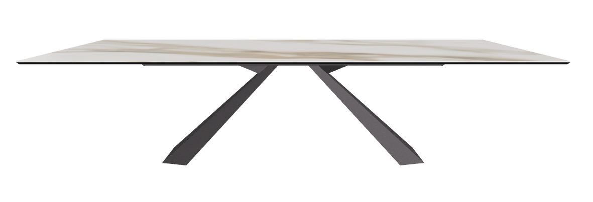 300x120x73h Rectangle Shaped_Matt Borghini Calacatta_Graphite Embossed