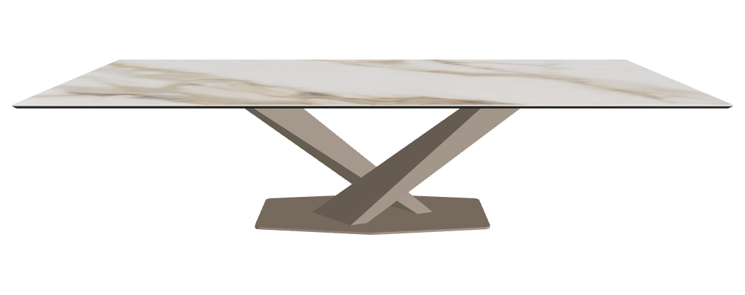Cattelan Italia Stratos Keramik Rectangular Dining Table – 300x120x75h