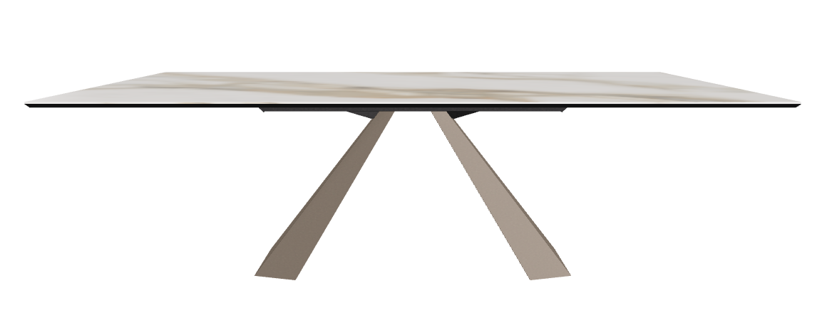 240x120x73h Rectangle Shaped_Matt Borghini Calacatta_Titanium Embossed